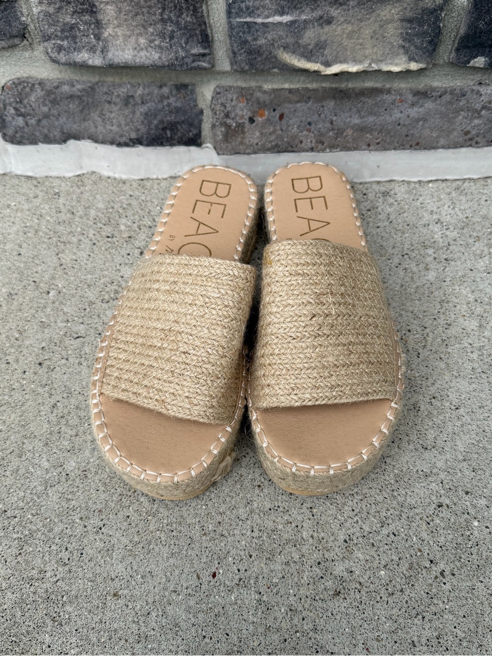 Beach by Matisse Chunky Slide Sandals Size 10M